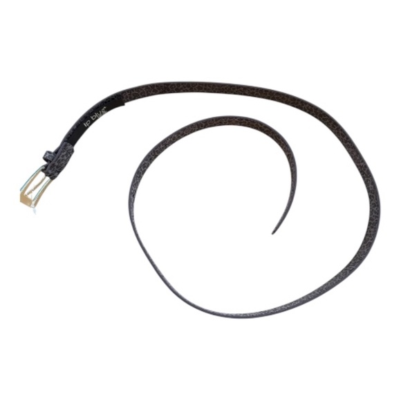 NWT Linea Pelle Convertible Animal Print Belt | Leopard M - Picture 5 of 5